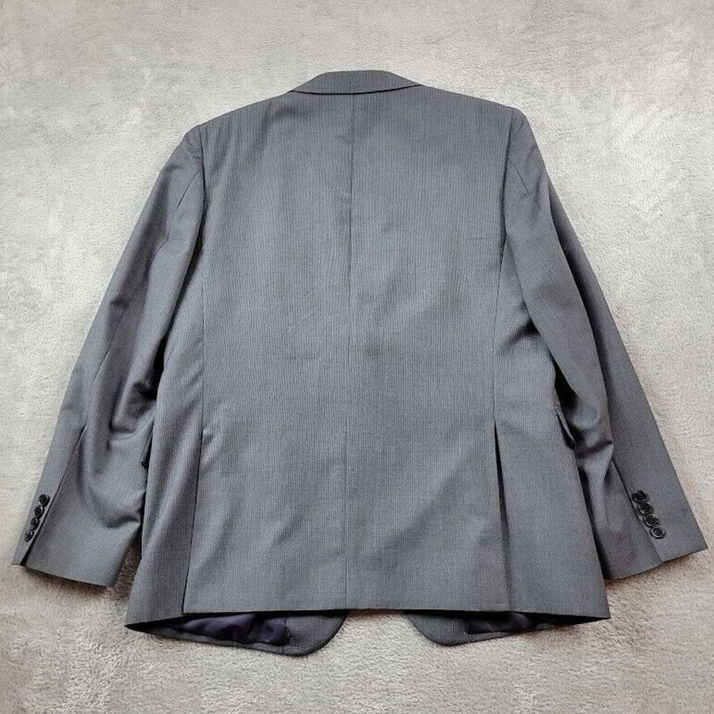 Ermenegildo Zegna Blazer Mens 44R Gray Wool Suit Jacket Casual Saks Fifth Avenue - Picture 2 of 16